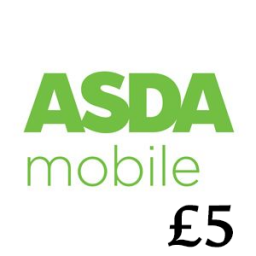 £5 Asda Mobile Top Up Voucher Code