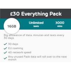 £30 EE Mobile Top Up Voucher Code