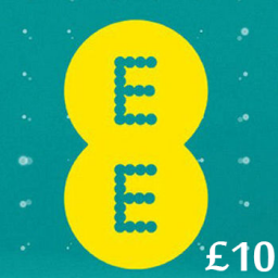 £10 EE Mobile Top Up Voucher Code