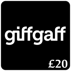 £20 Giffgaff Top Up Voucher Code