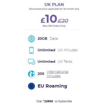 £10 Vectone Mobile Top Up Voucher Code