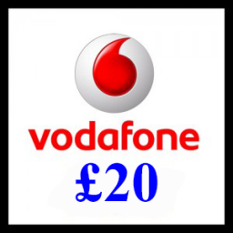 £20 Vodafone Mobile Top Up Voucher Code