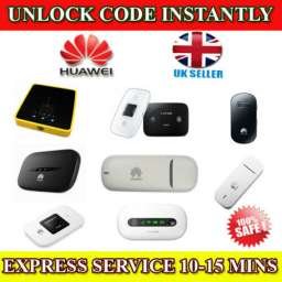 Unlocking Code For Huawei E5220 E5332 R206 E5786 Mobile Wi-Fi Instantly