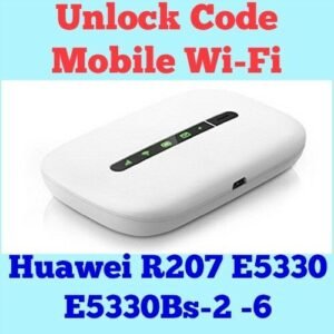 Huawei R207 / E5331 / E5330 Unlock Code