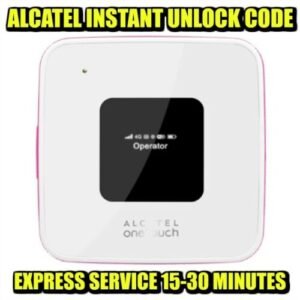 Alcatel Y855 Mobile WiFi Unlock Code