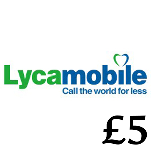 Lycamobile Top Up Voucher