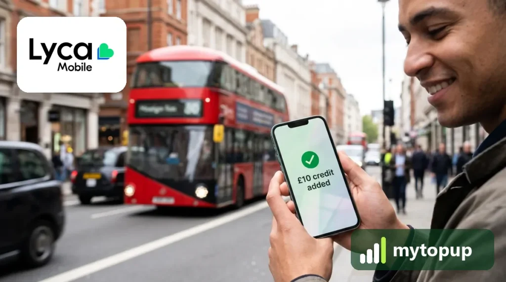 Lycamobile Top Up Voucher – code sent by email from My Top Up