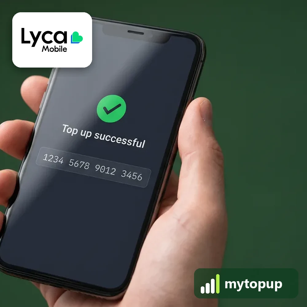 Lycamobile Top Up Voucher