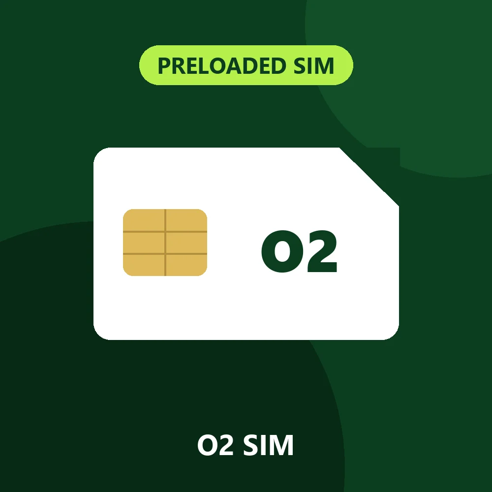 O2 Preloaded SIM Card – Credit or Bundle – My Top Up