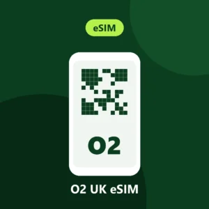 O2 UK eSIM – 24GB to 200GB Data – My Top Up