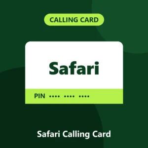 Safari International Calling Card – My Top Up