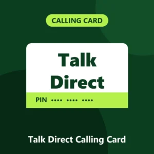 Talk Direct International Calling Card – My Top Up