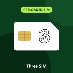 Three Preloaded SIM Card – Credit or Bundle – My Top Up