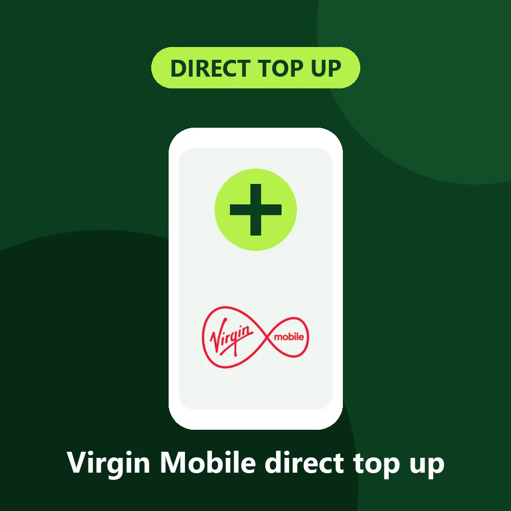 Virgin Mobile Direct Top Up – Credit Sent to Your Number – My Top Up